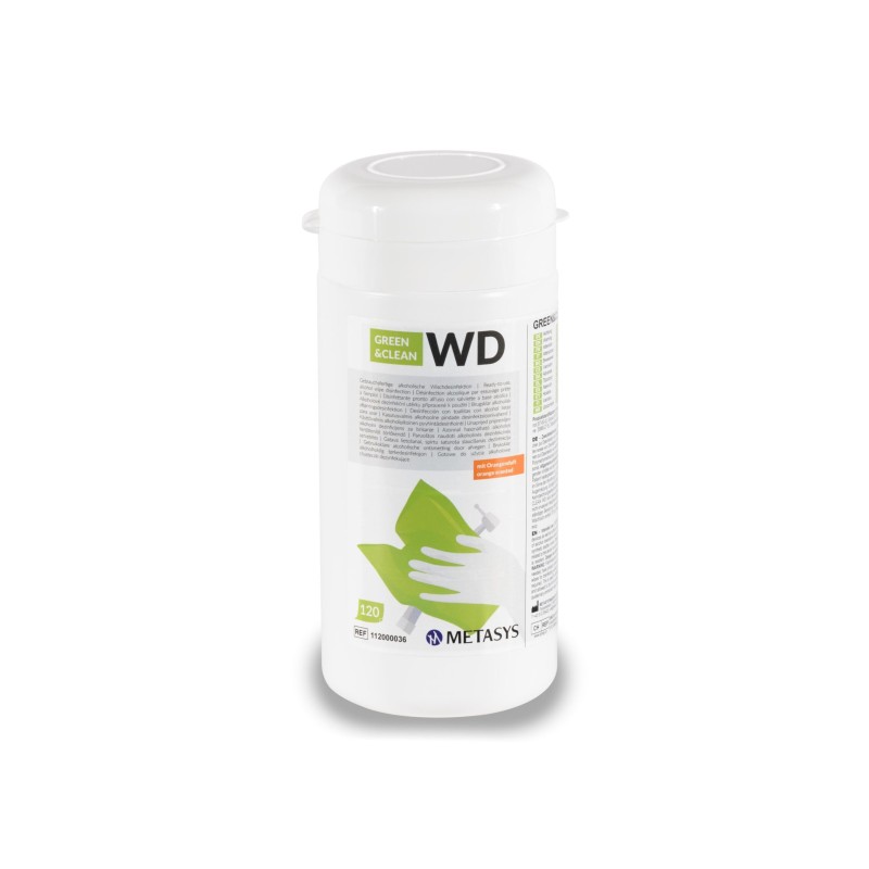 Green&Clean WD (1 x dispenser with 120 wipes) (1)